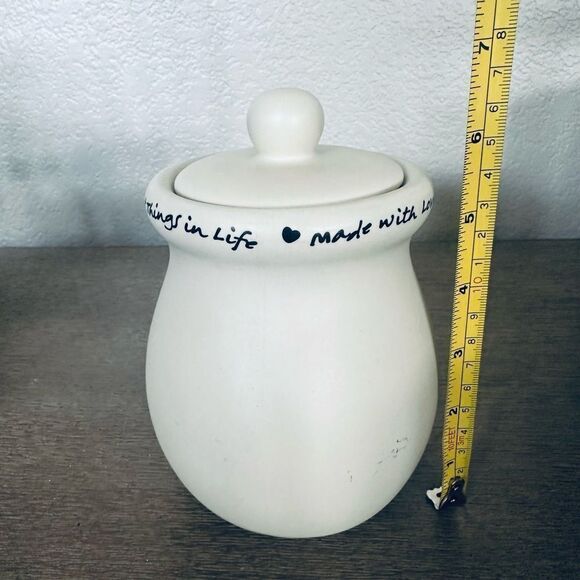 Ceramic Cookie Dog Treat Jar Kitchen Canister - Picture 2 of 3